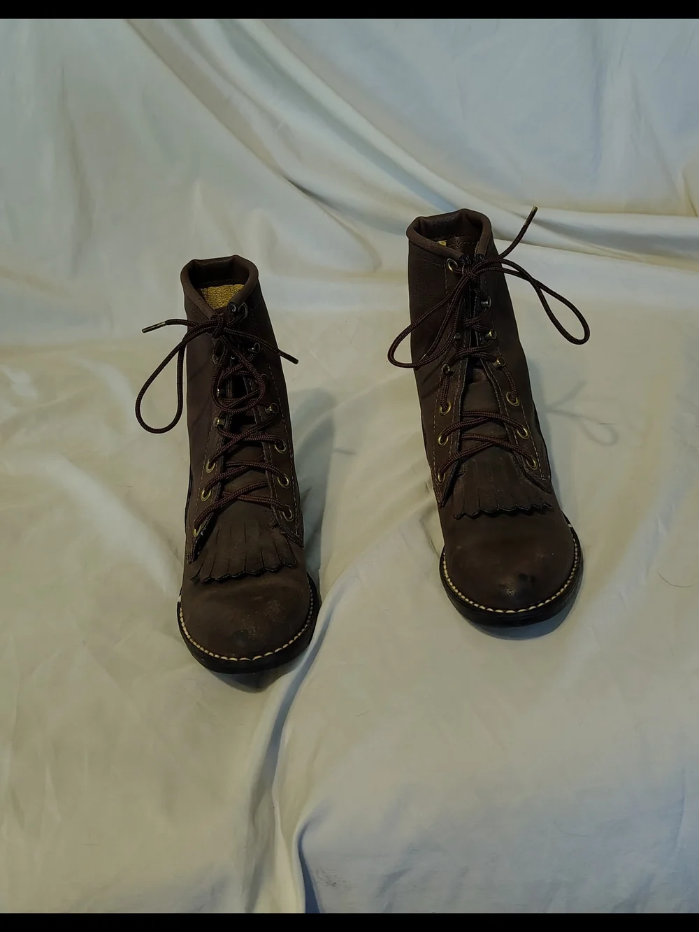 Girls Size 13 Vintage Western Roper Riding Cowboy Boots